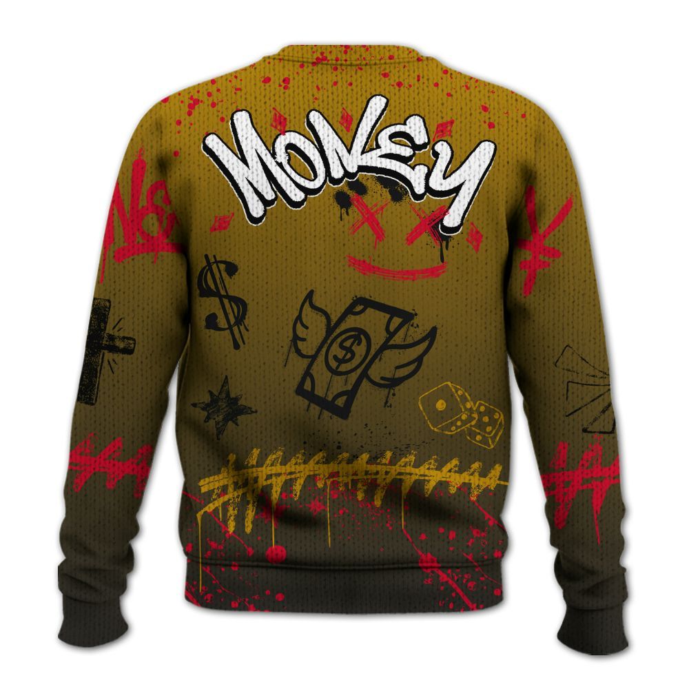 Sweater To Match Ja 3 Raptor - Everybody Paid In Full Crayon Graphic