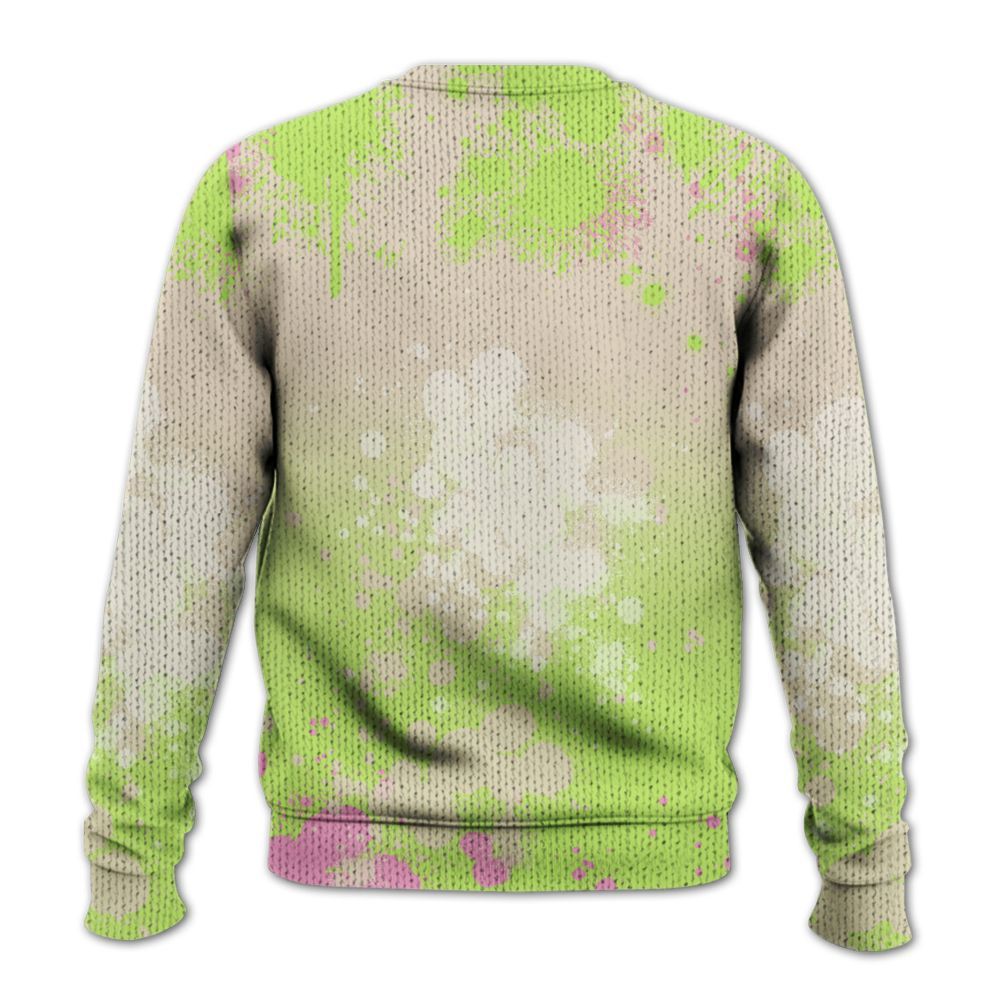 Sweater To Match Jack Black Night Silver - God Blessed Ink Drip Graphic