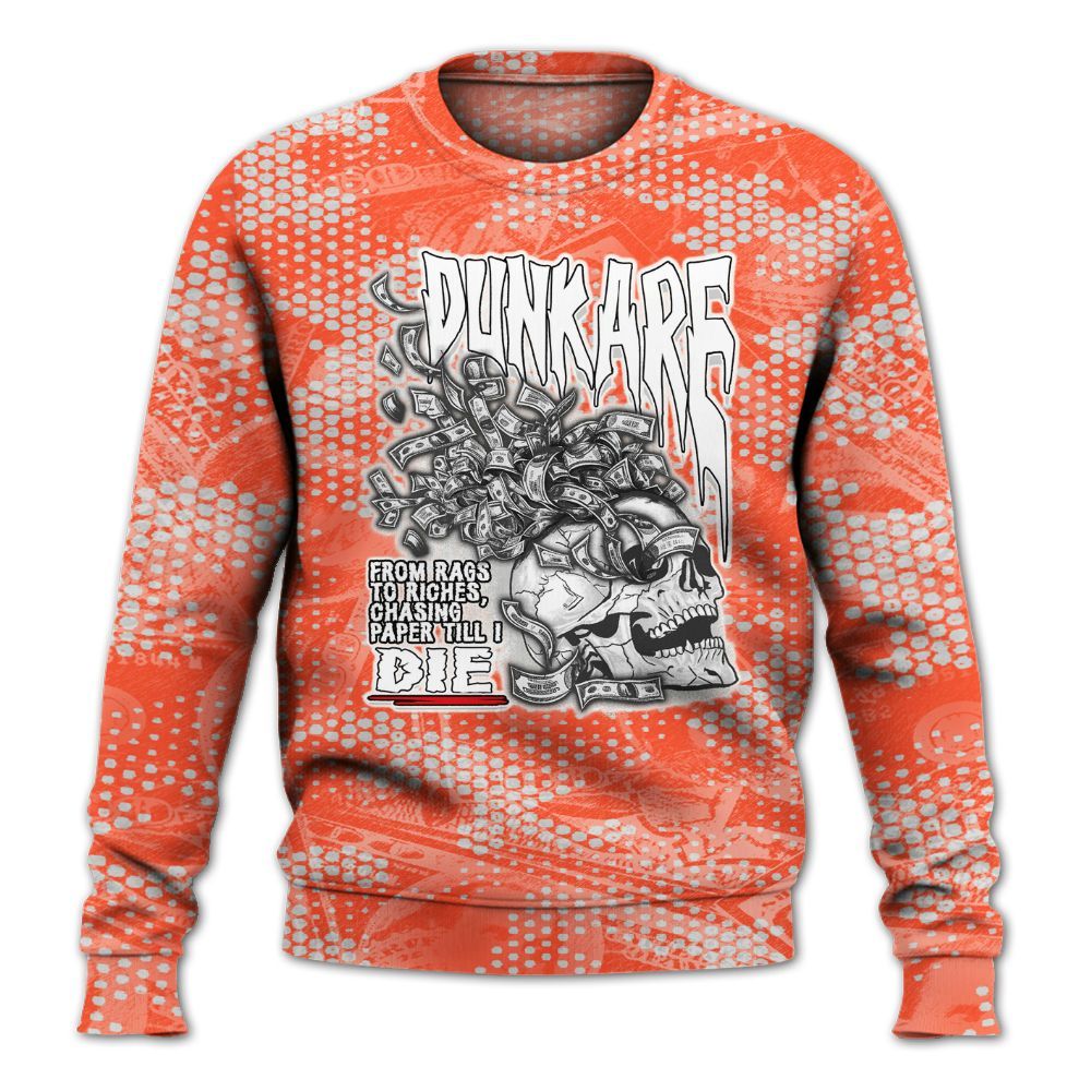 Sweatshirt To Match Air Max 1 86 Cosmic Clay - From Rags To Riches All Over Print