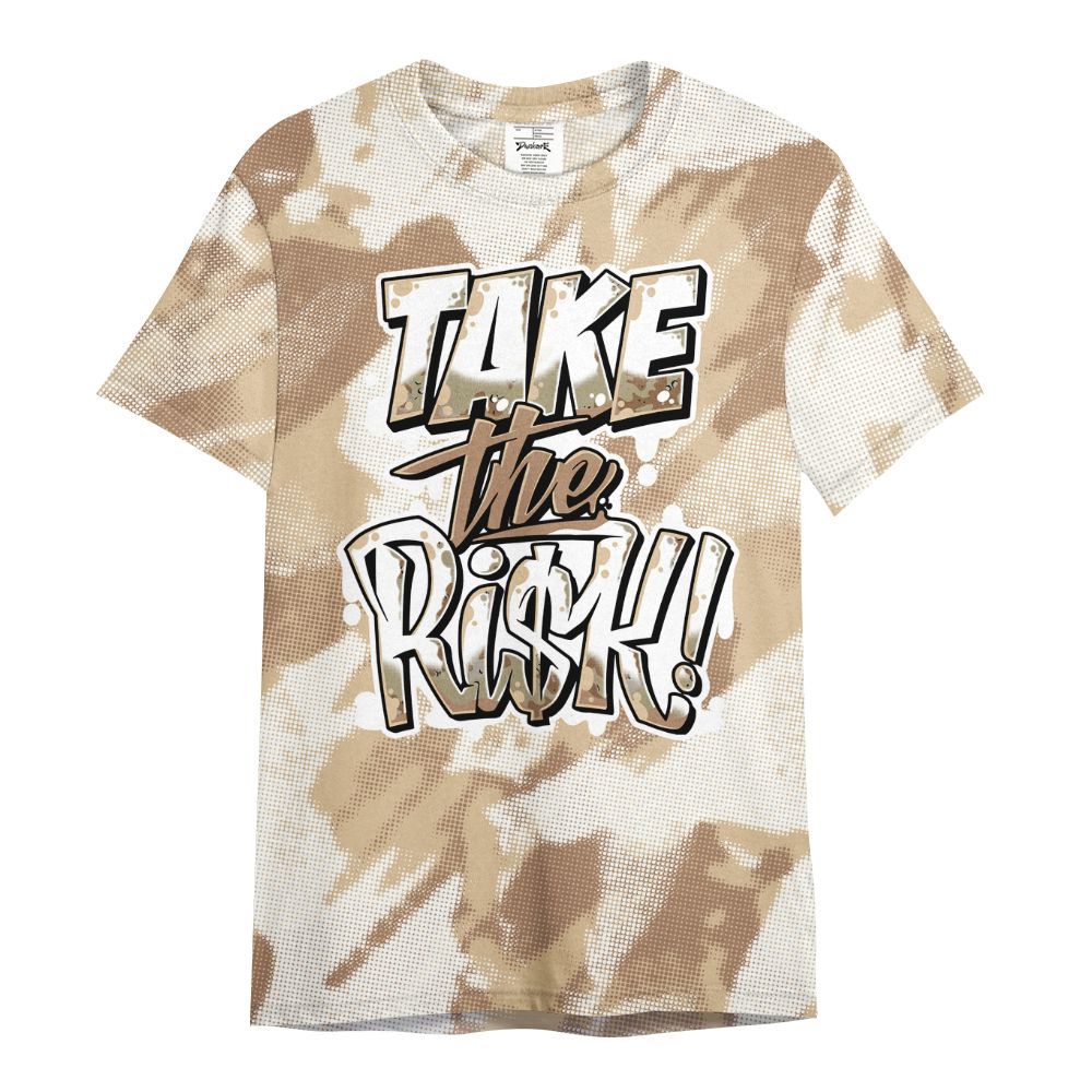 Shirt To Match Desert Camo 3s - Take Risks Abstract All Over Print