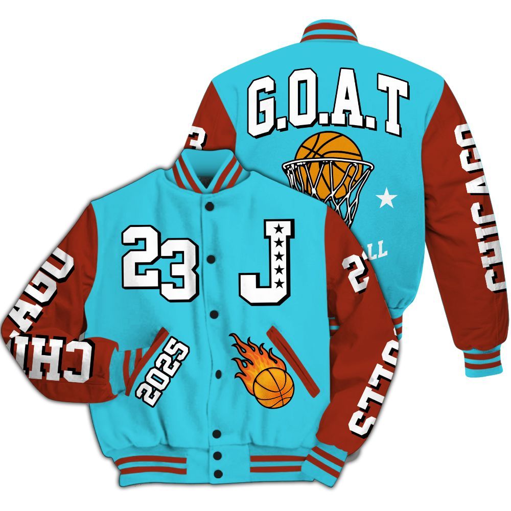 Varsity Jacket To Match SB Dunk Di'Orr Greenwood - Chicago 23 Basketball All Over Print