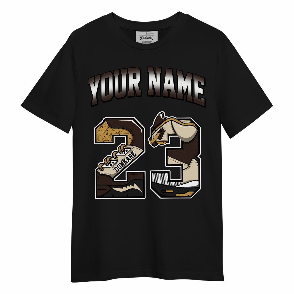 Shirt To Match 2025 Retro Earth 5s - Custom Name Number 23 5s Unisex Shirt
