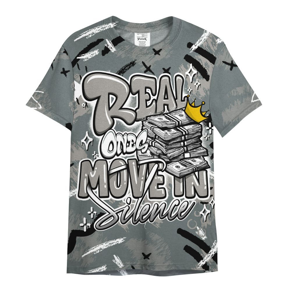 Shirt To Match Cool Grey 9s - Real Ones Move In Streetwear All Over Print