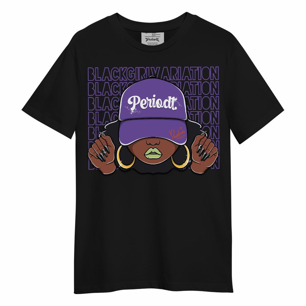 Shirt To Match Canyon Purple 4s - Black Girl Variation Unisex Shirt