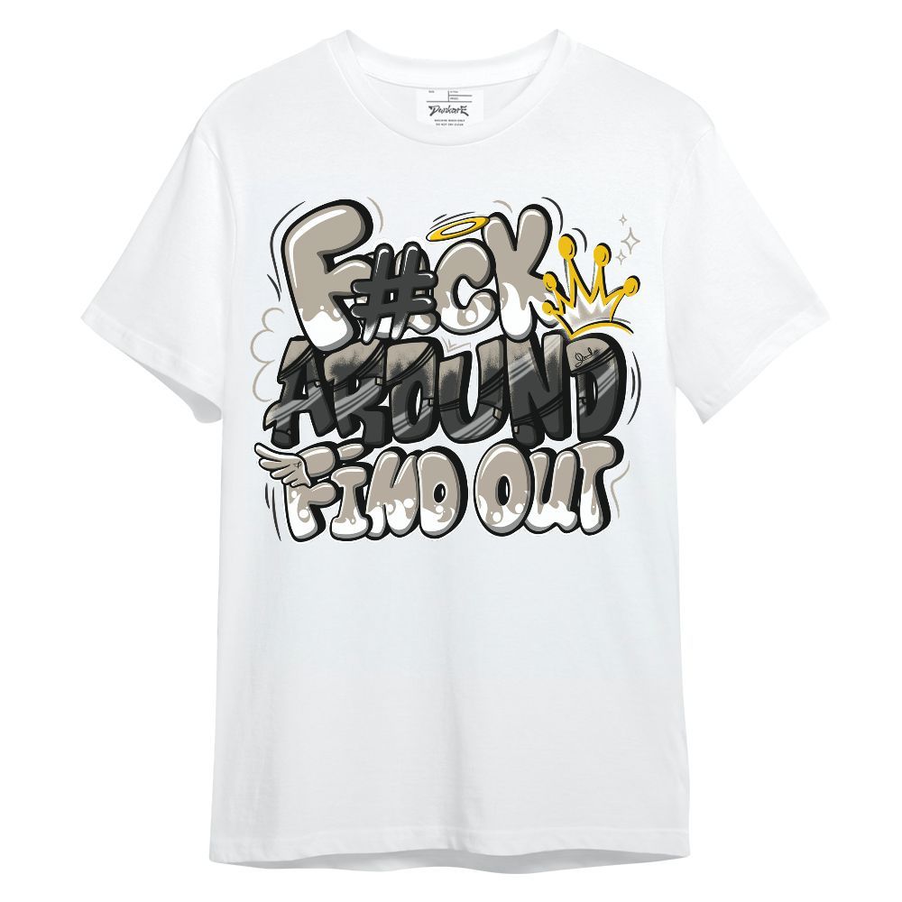 Shirt To Match RM Light Bone 4s - FK Around Find Out Unisex Shirt