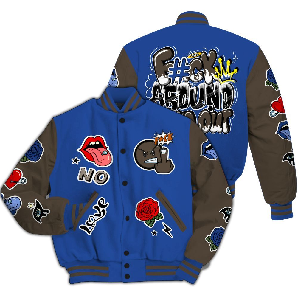 Varsity Jacket To Match Palermo GS League - FK Around Find Out All Over Print