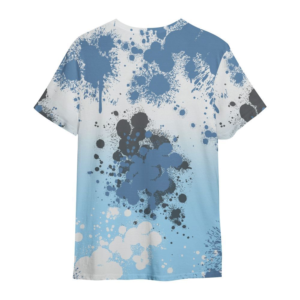Shirt To Match Legend Blue 11s - God Blessed Ink Drip All Over Print