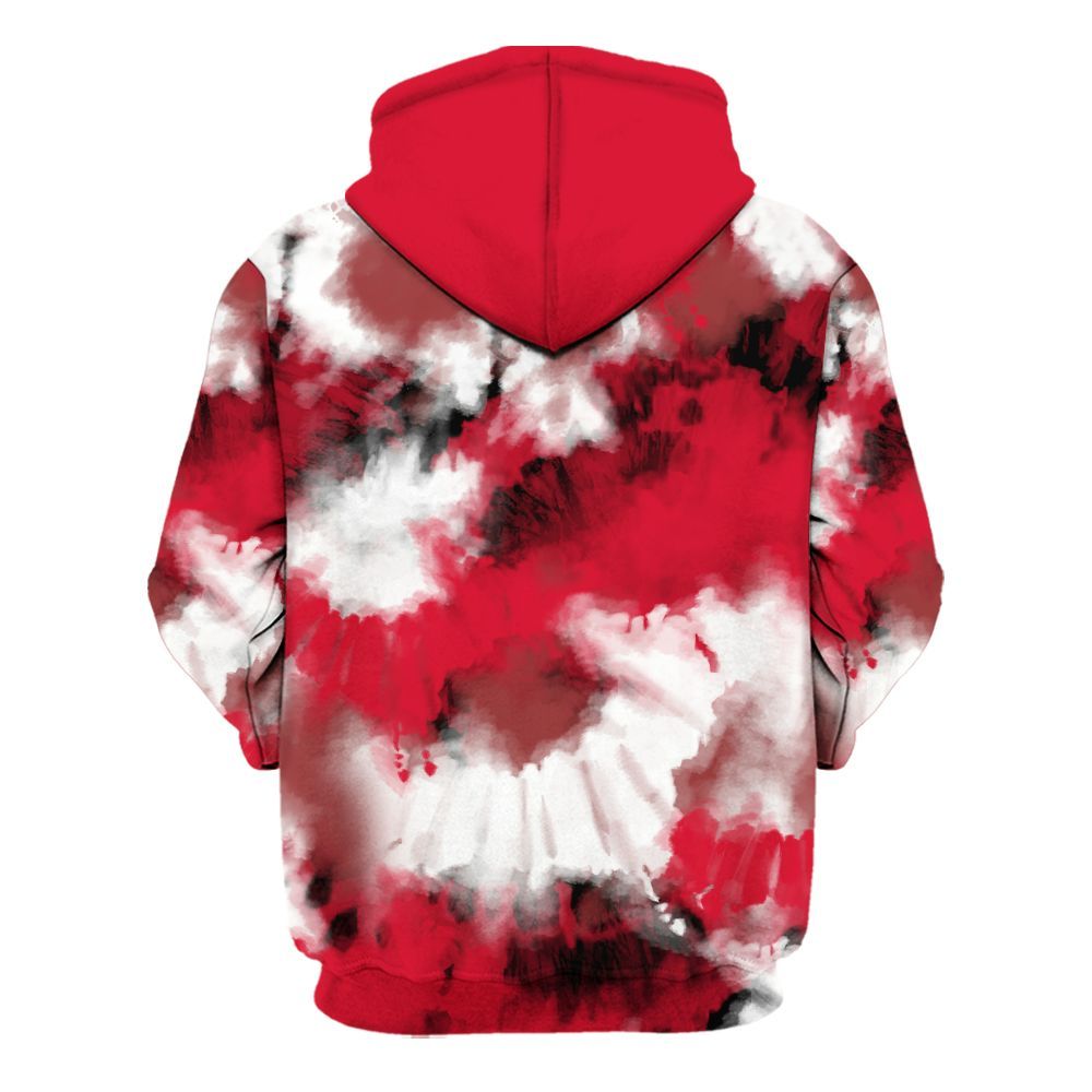 Hoodie To Match Air Max Sunder Gore Tex Fire Red - Tie Dye FK Around Find Out All Over Print