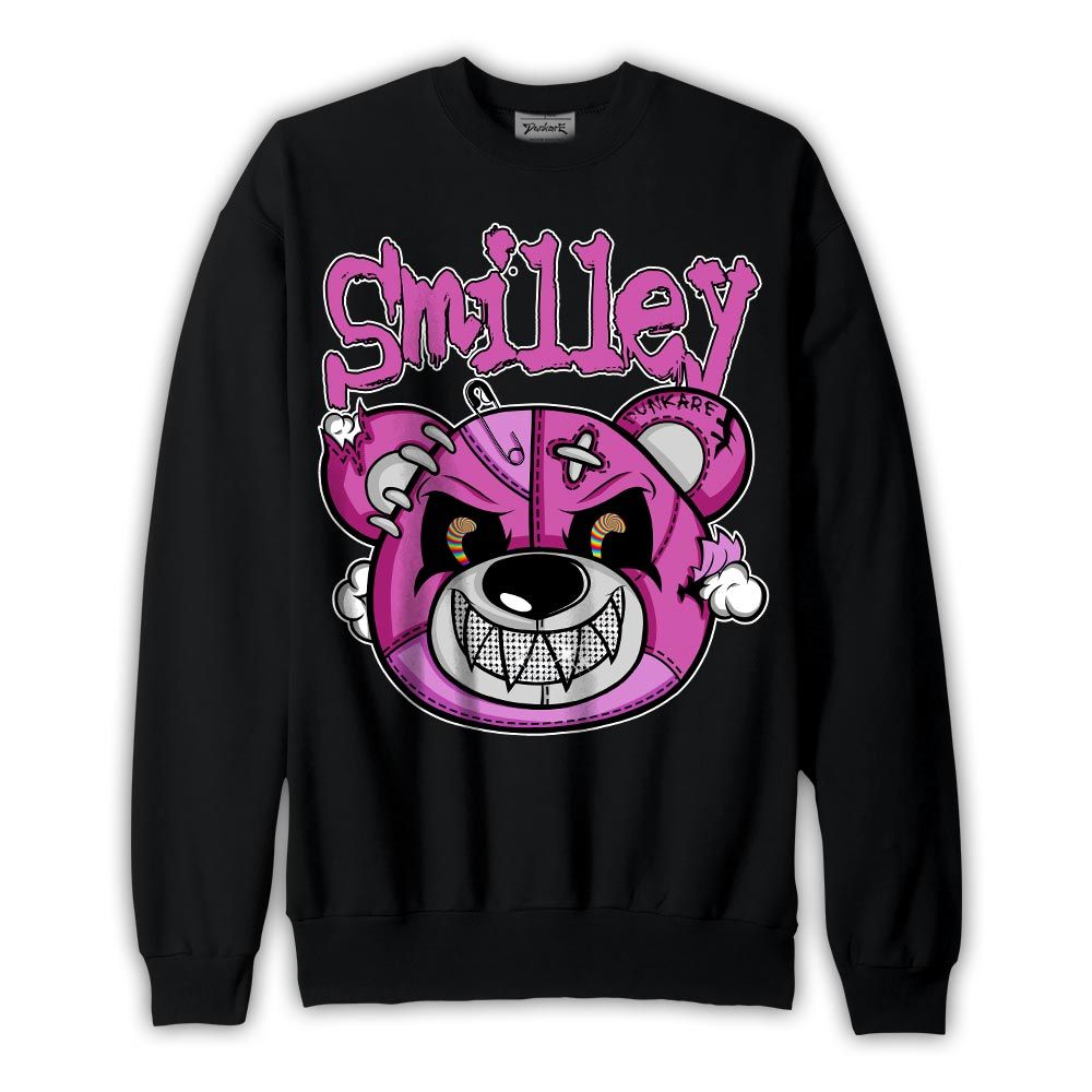 Sweatshirt To match Sweatshirt Smilley Bear, Hyper Violet 4s Sweatshirt To Match Sneaker 2404 NCMD