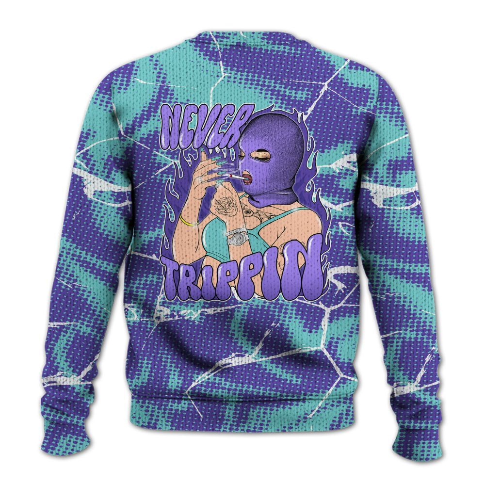 Knitted Sweater To Match Low Hornets 1s - Ne'er Trippin' Unique Crack