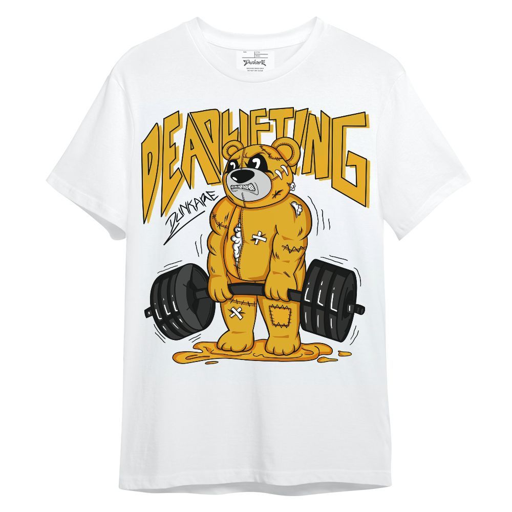 Shirt To Match Vivid Sulfur 4s - Deadlifting Bear Unisex Shirt