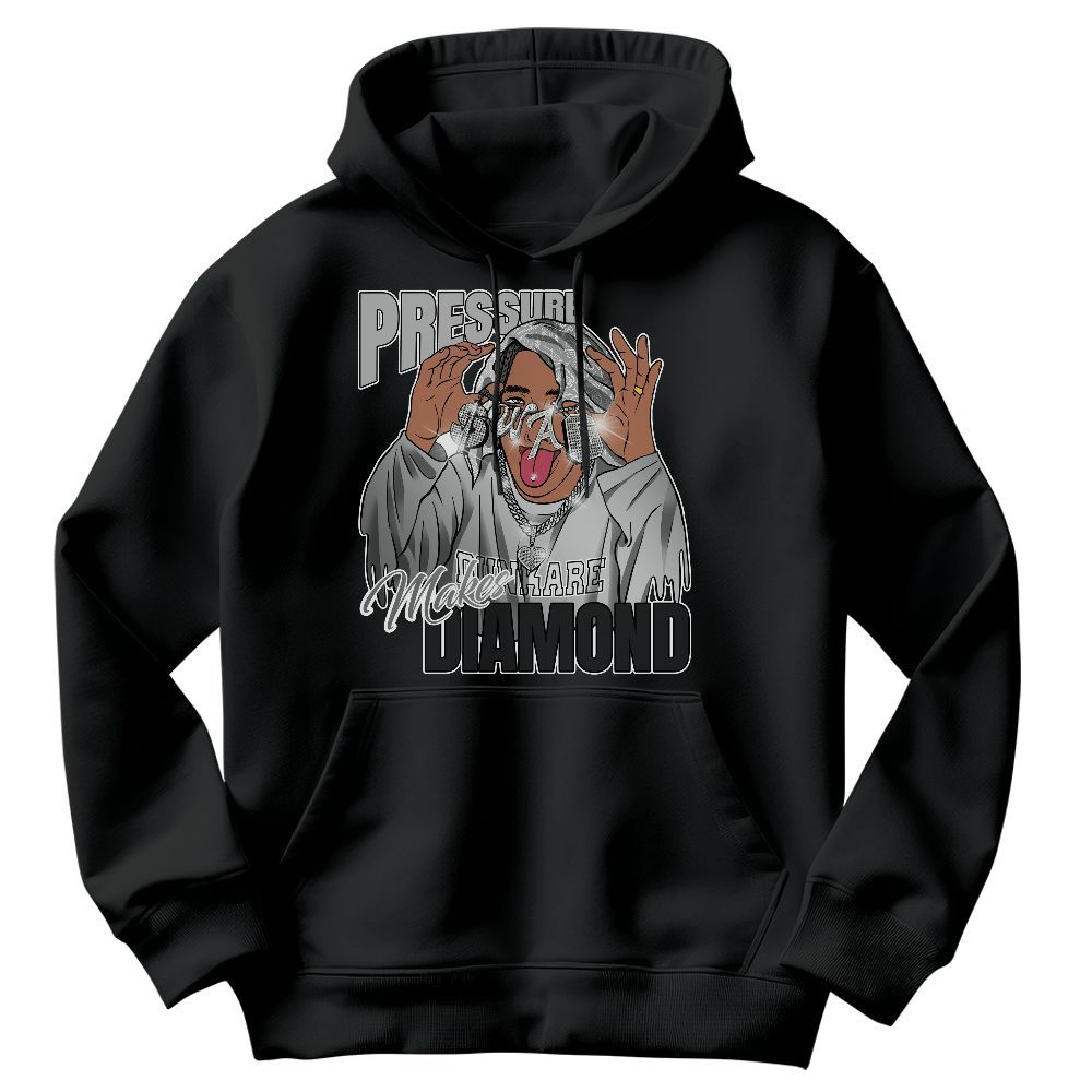 Sweatshirt To Match Metallic Silver 14s - Pressures Makes Sweatshirt To Match Graphic