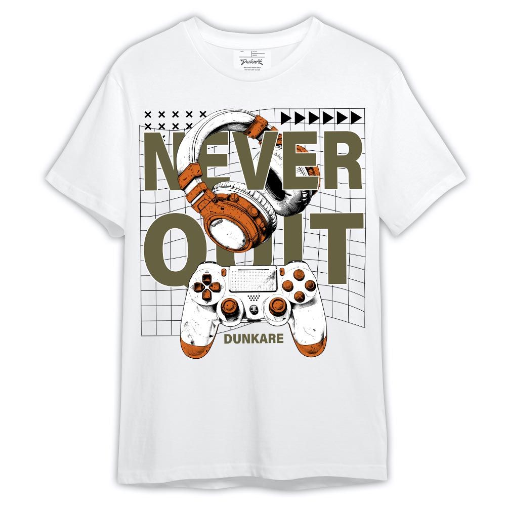 Shirt To Match Shirt Never Out Game Play, Olive 5s T-- To Match Sneaker Olive 5s Graphic Tee 2404 LTRP