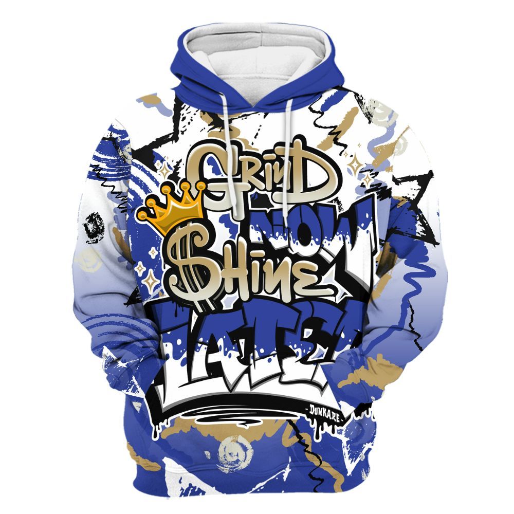 Hoodie To Match Air 180 Concord - Grind Shine Later Drip All Over Print