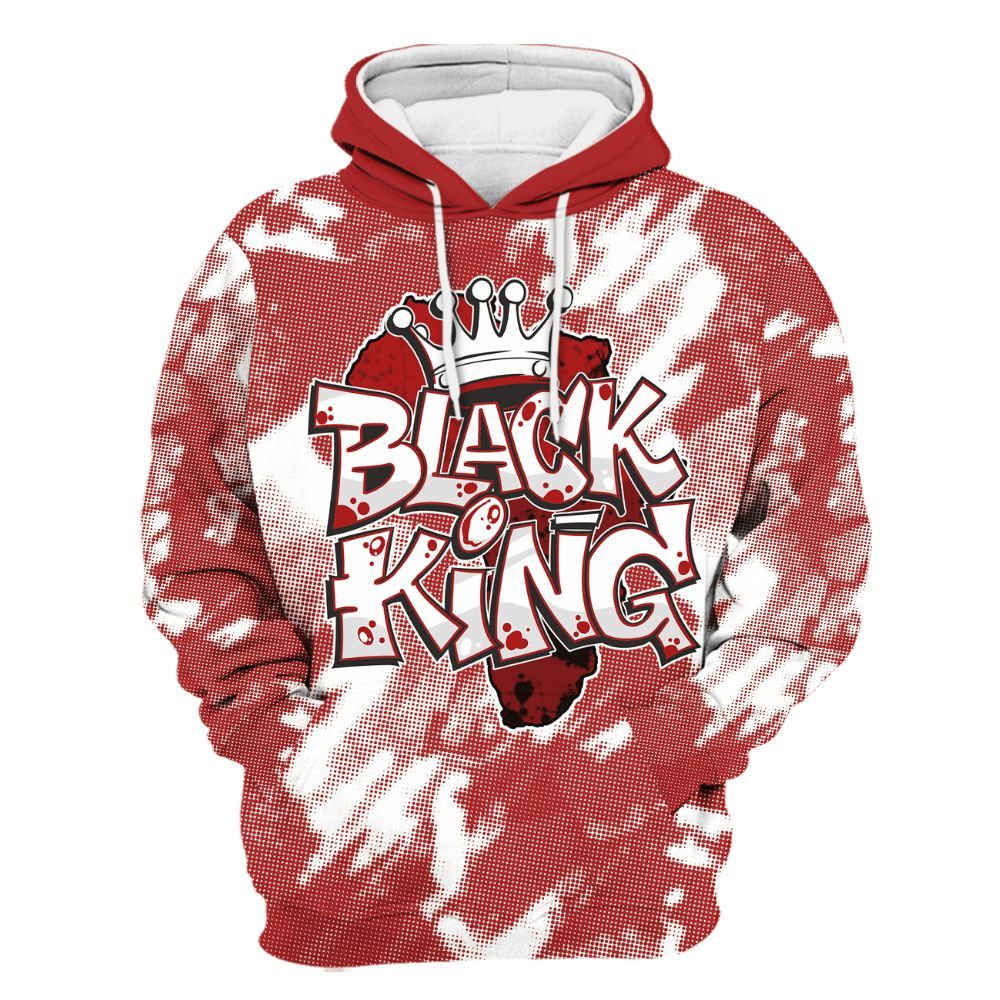 Hoodie To Match Red Taxi 12s - B-King Shirt Unisex Oufit All Over Print