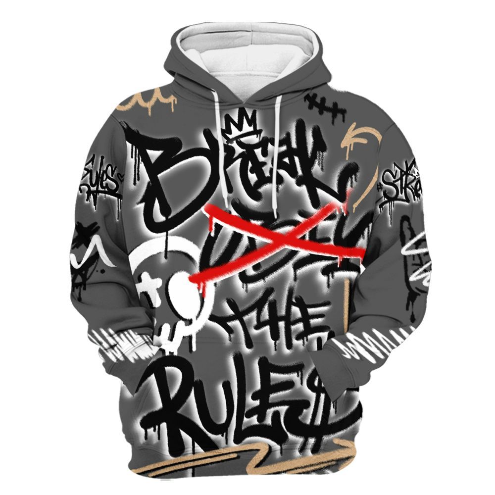 Hoodie To Match Kobe 9 EM Mamba - Break Rules Streetwear All Over Print