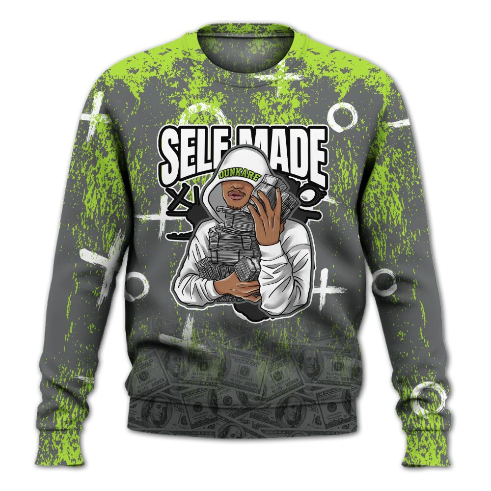 Sweatshirt To Match Air Max 95 Neon - Selfmade Unique Drip All Over Print