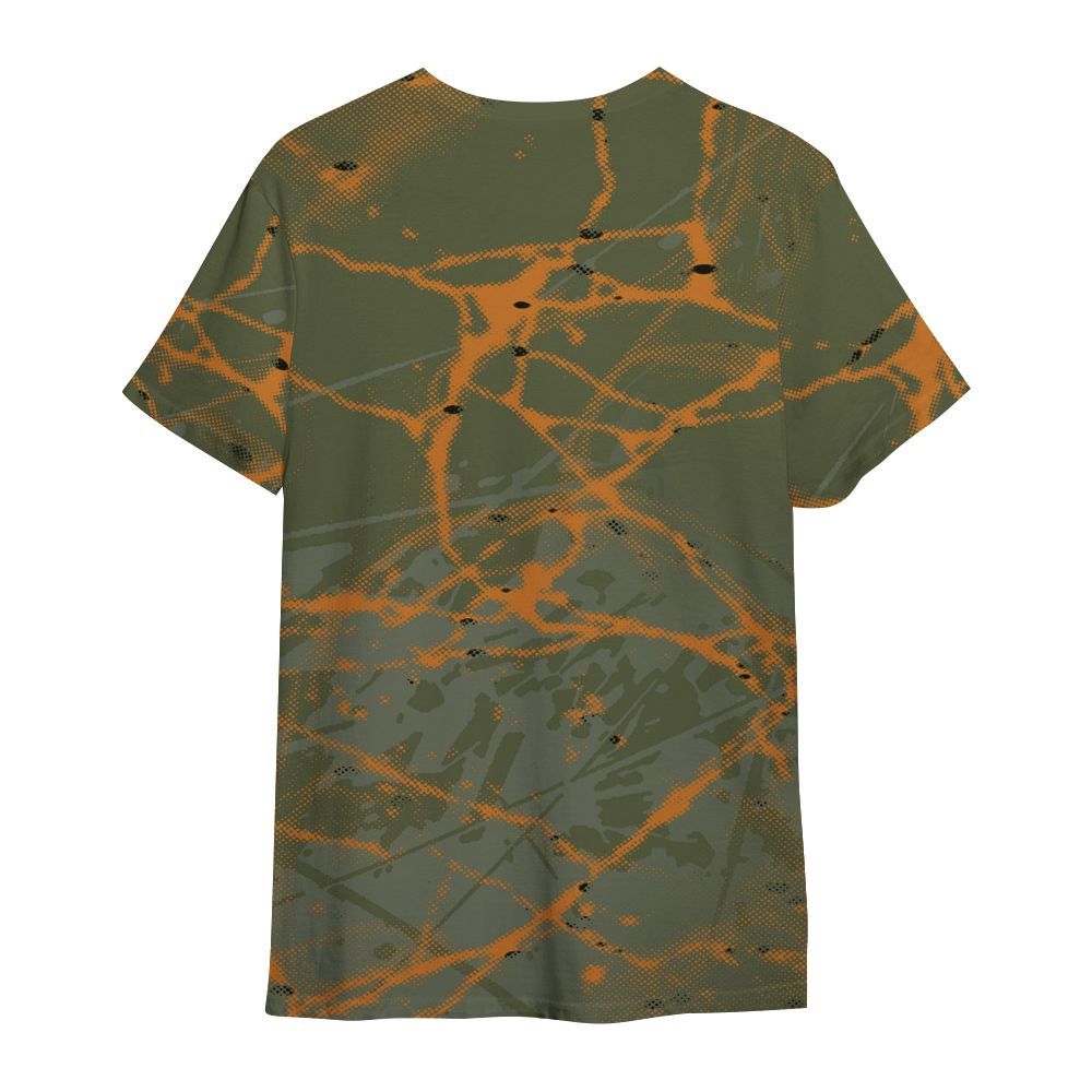 Shirt To Match Olive 5s - Self Make Skeleton Profound All Over Print