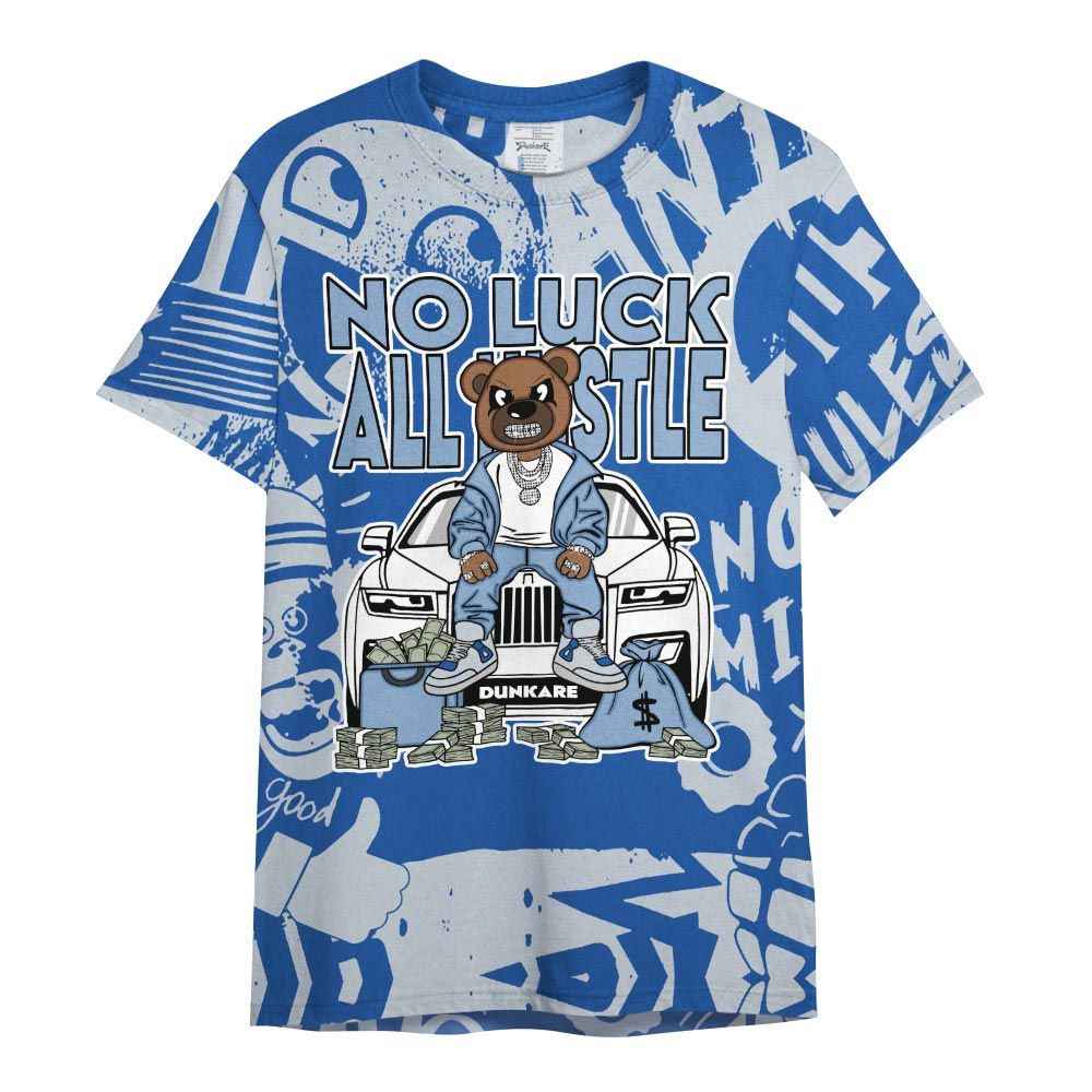 Shirt To Match Low Space Royal 11s - So Unlucky Bear Monogram Graffiti Shirt Unisex