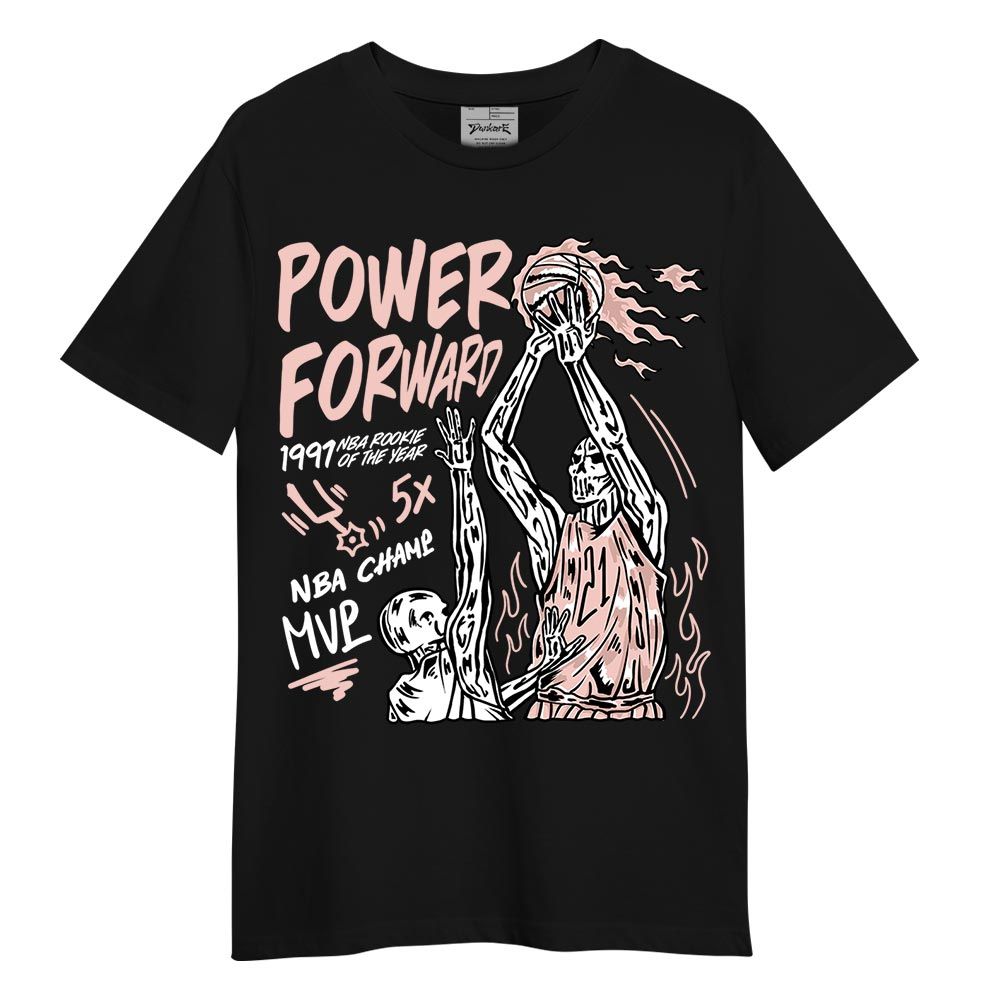 Shirt To Match Low Legend Pink 11s - Power Shot Skeleton Shirt Unisex