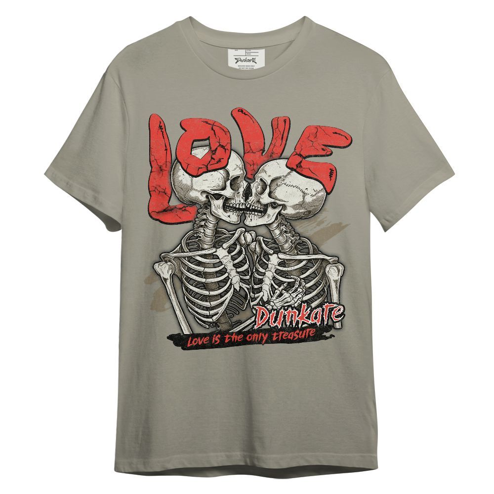 Shirt To Match Olive 9s - Skull Love Unisex Shirt