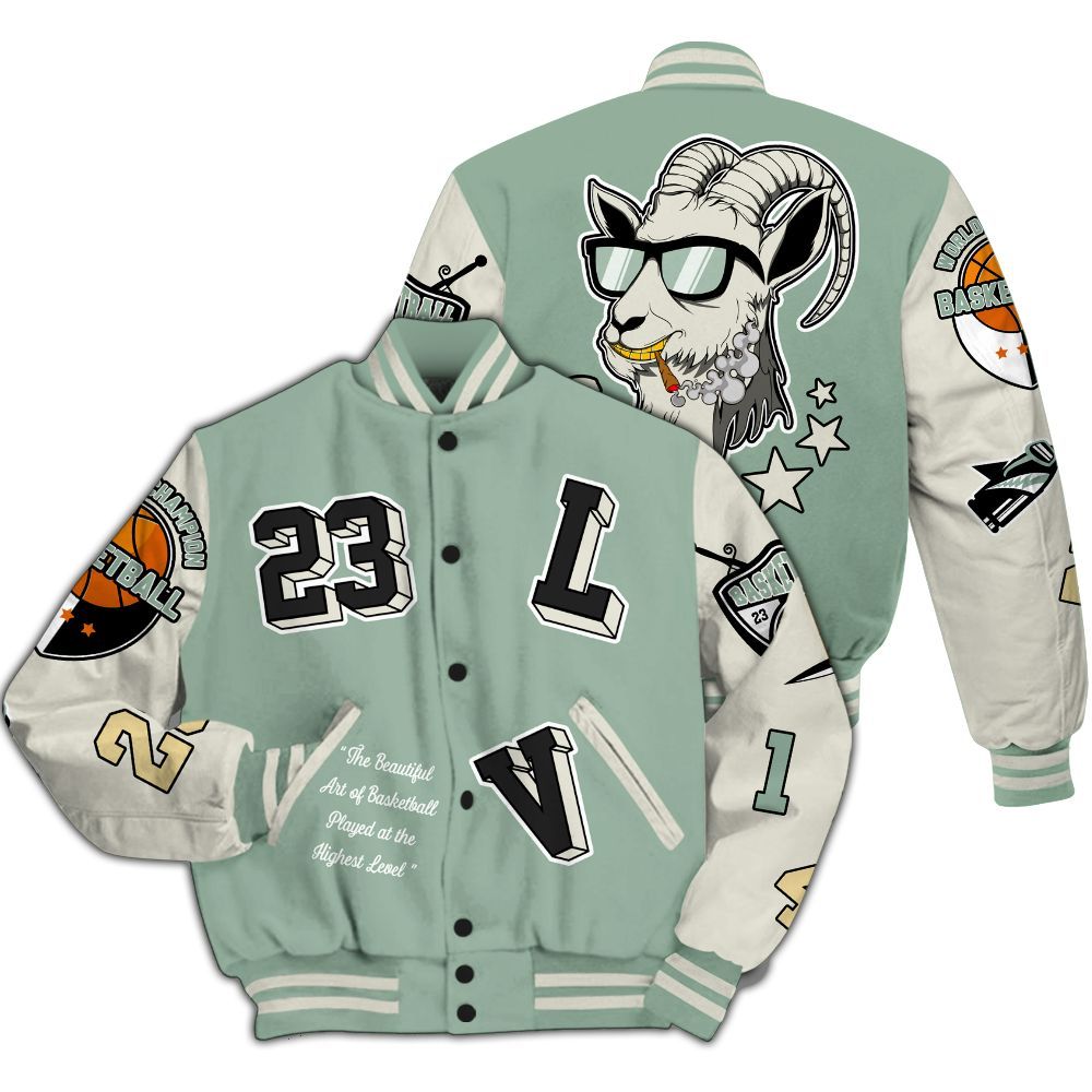 Varsity Jacket To Match Joins Year Of The Snake 5s - The GOAT Got Em Streetwear All Over Print
