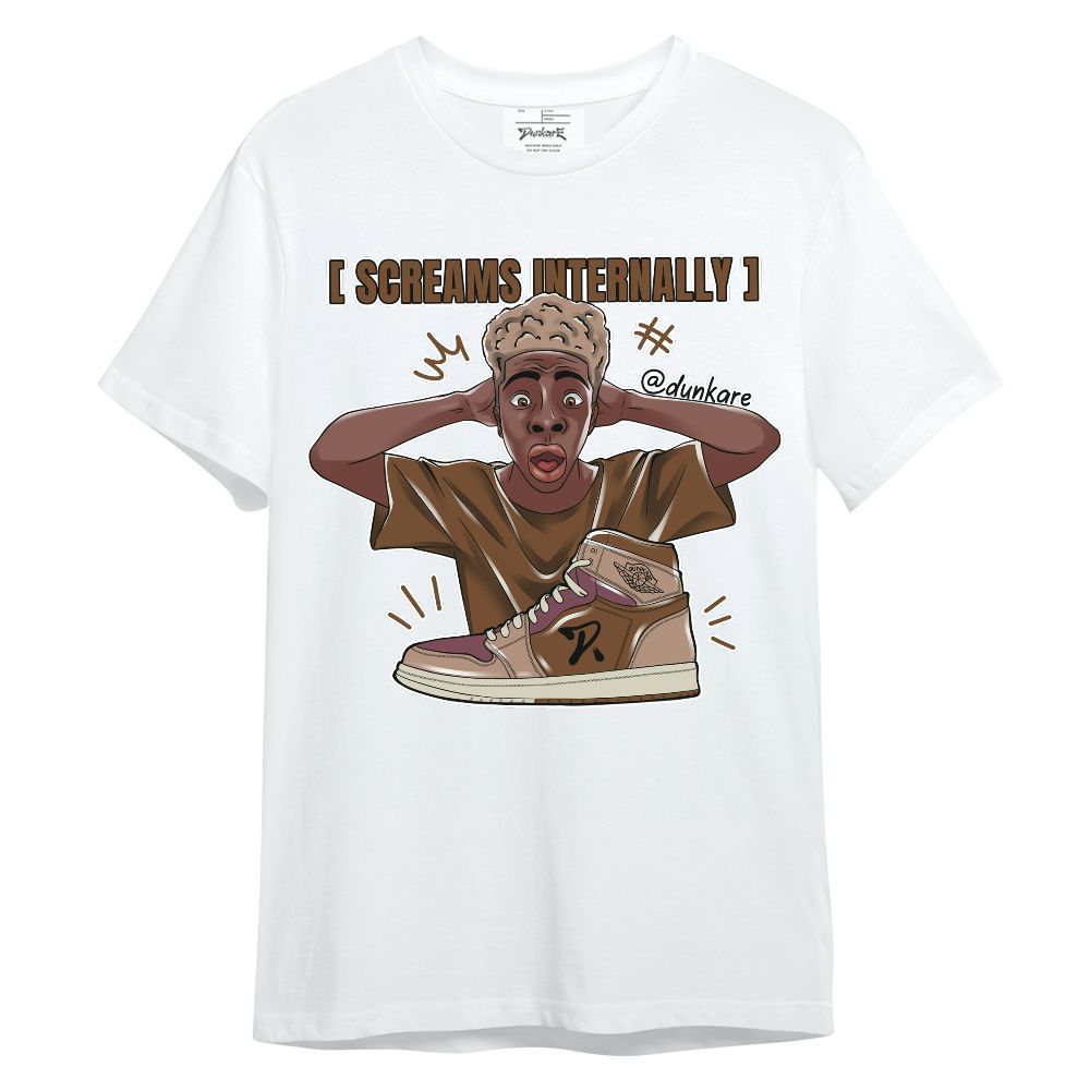 Shirt To Match Archaeo Brown 3s - Scream Internally Unisex Shirt