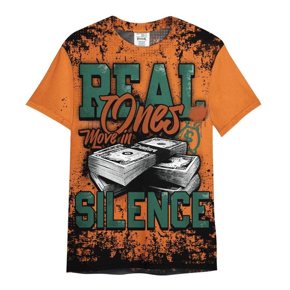 Shirt To Match Dunk Low Ceramic - Move In Silence Money Street Retro All Over Print