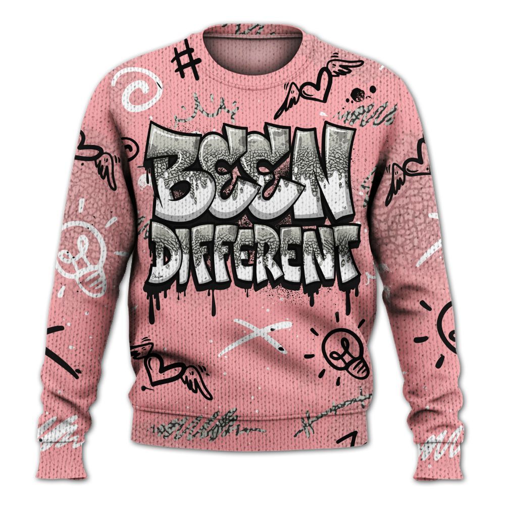 Knitted Sweater To Match Retro Wings 3s - Drip Been Di2ferent