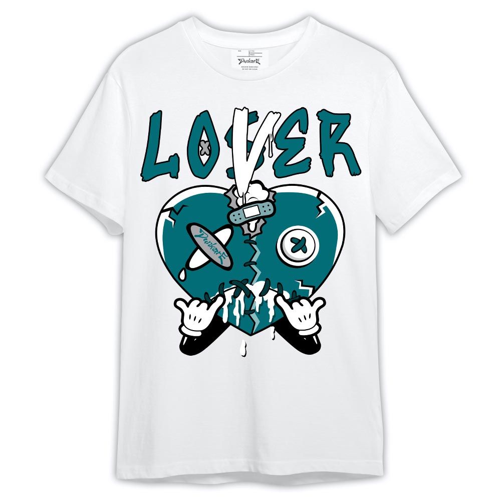 Shirt To Match Shirt Streetwear Loser Lover Drip Heart, Oxidized Green 4s T-- To Match Sneaker Oxidized Green 4s Graphic Tee NCT
