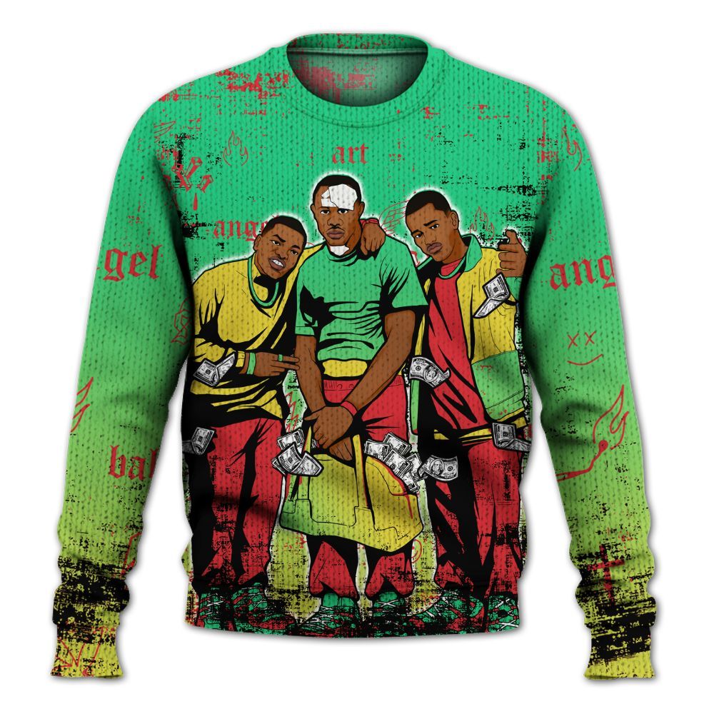 Sweater To Match Ja 3 Jurassic Park Explorer - Paid In Full Money Graphic