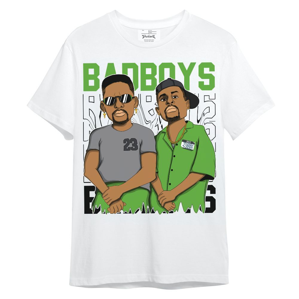Shirt To Match Retro Green Bean 5s - Bad Boys Funny Graphic Unisex Shirt