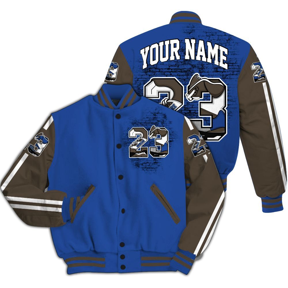 Varsity Jacket To Match Palermo GS League - Custom Name Number 23 5s All Over Print
