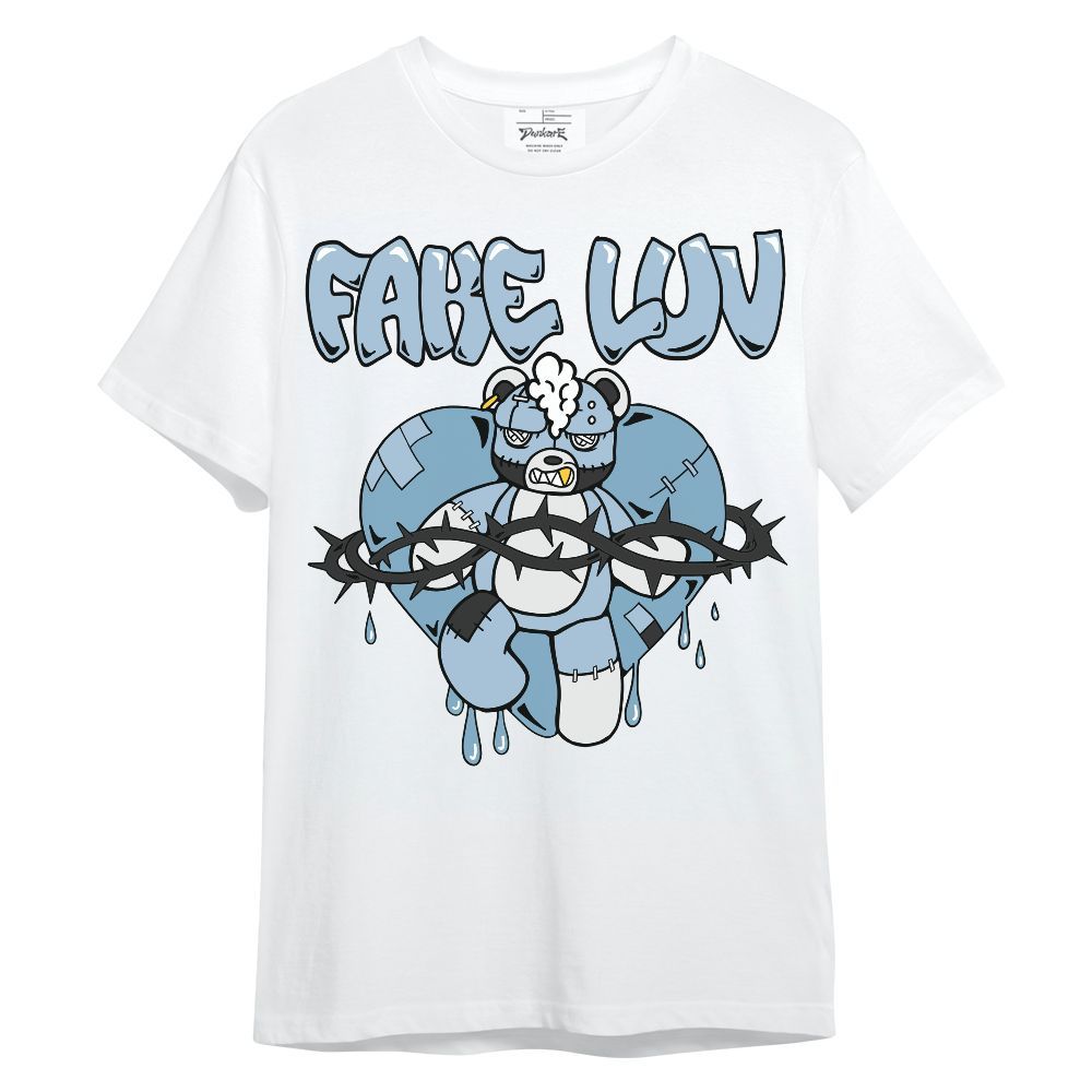 Shirt To Match Mid Ice Blue 1s - False Romance Hugz Unisex Shirt