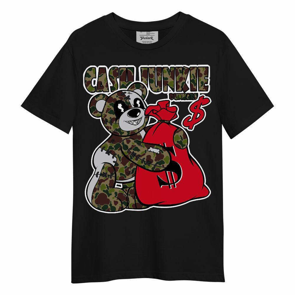 Shirt To Match Air Max 90 Duck Camo Red - Cashs Junkie Bear Unisex Shirt