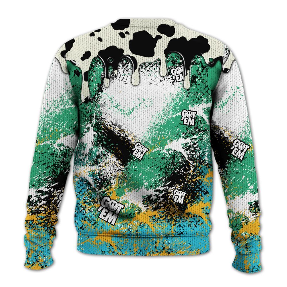 Knitted Sweater To Match Dunk Chunky Dunky - Dripping 23 Drip