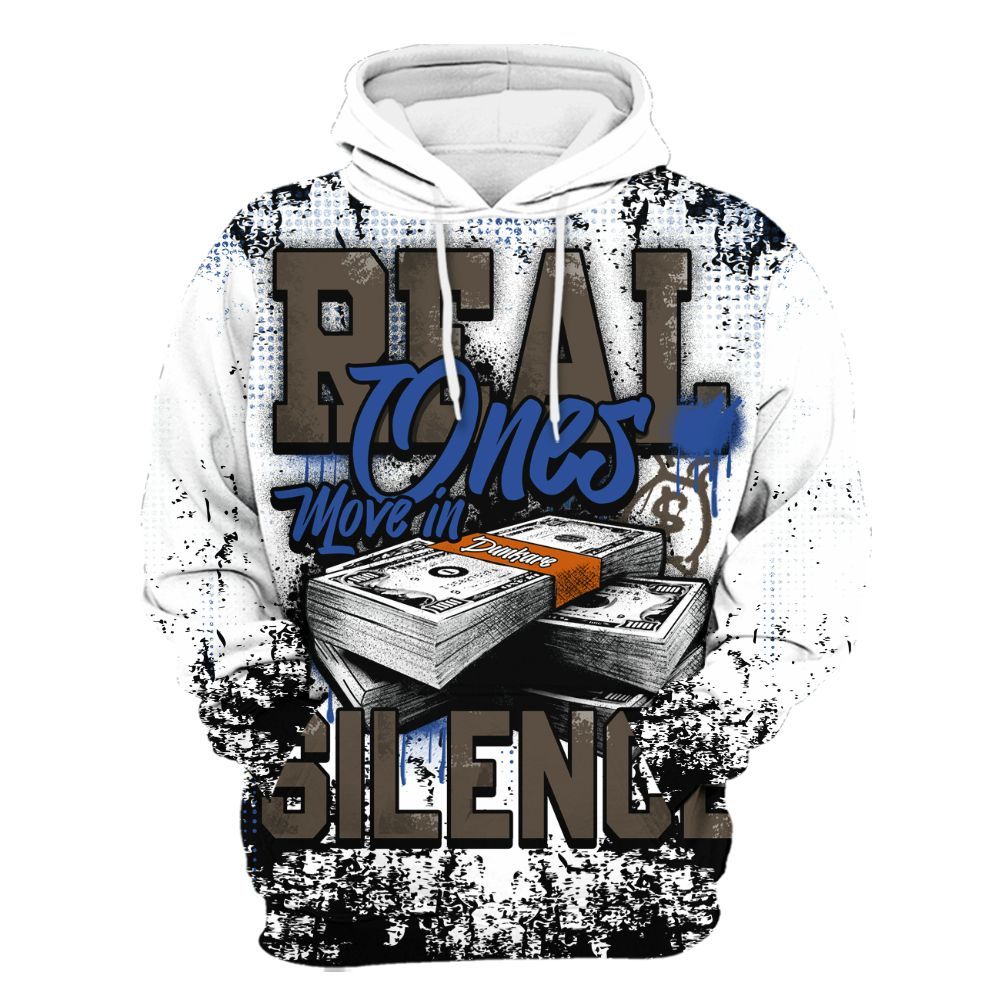 Hoodie To Match Palermo GS League - Move In Silence Money Street Retro All Over Print