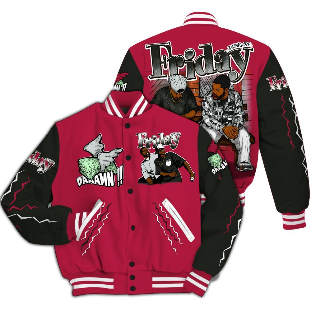 Varsity Jacket To Match Toro Bravo 4s - Friday Movie 90s TV All Over Print
