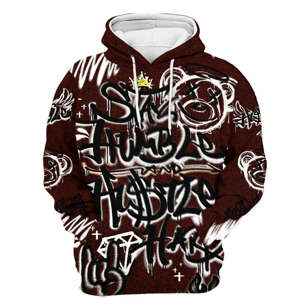 Hoodie To Match Air Force 1 Low Halloween Skull 2024 - Humble Drip Streetwear Graffity All Over Print