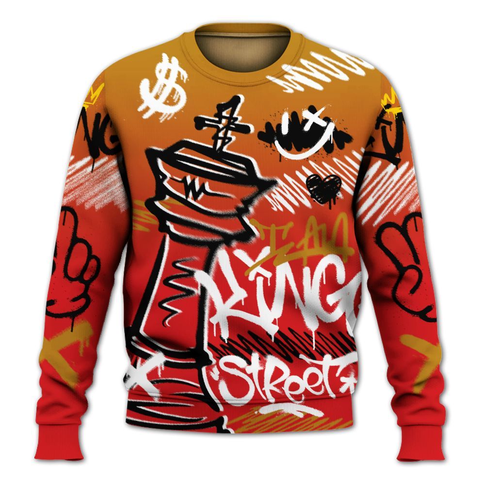 Sweatshirt To Match Scoot Zeros Retro Portland - Street King Chess Streetwear All Over Print