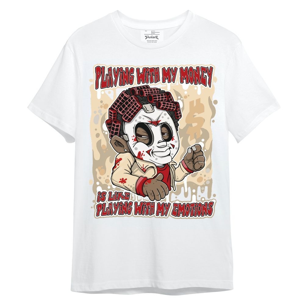 Shirt To Match Dunk Low Strawberry Waffle - Playing With My Money Graphic Unisex Shirt