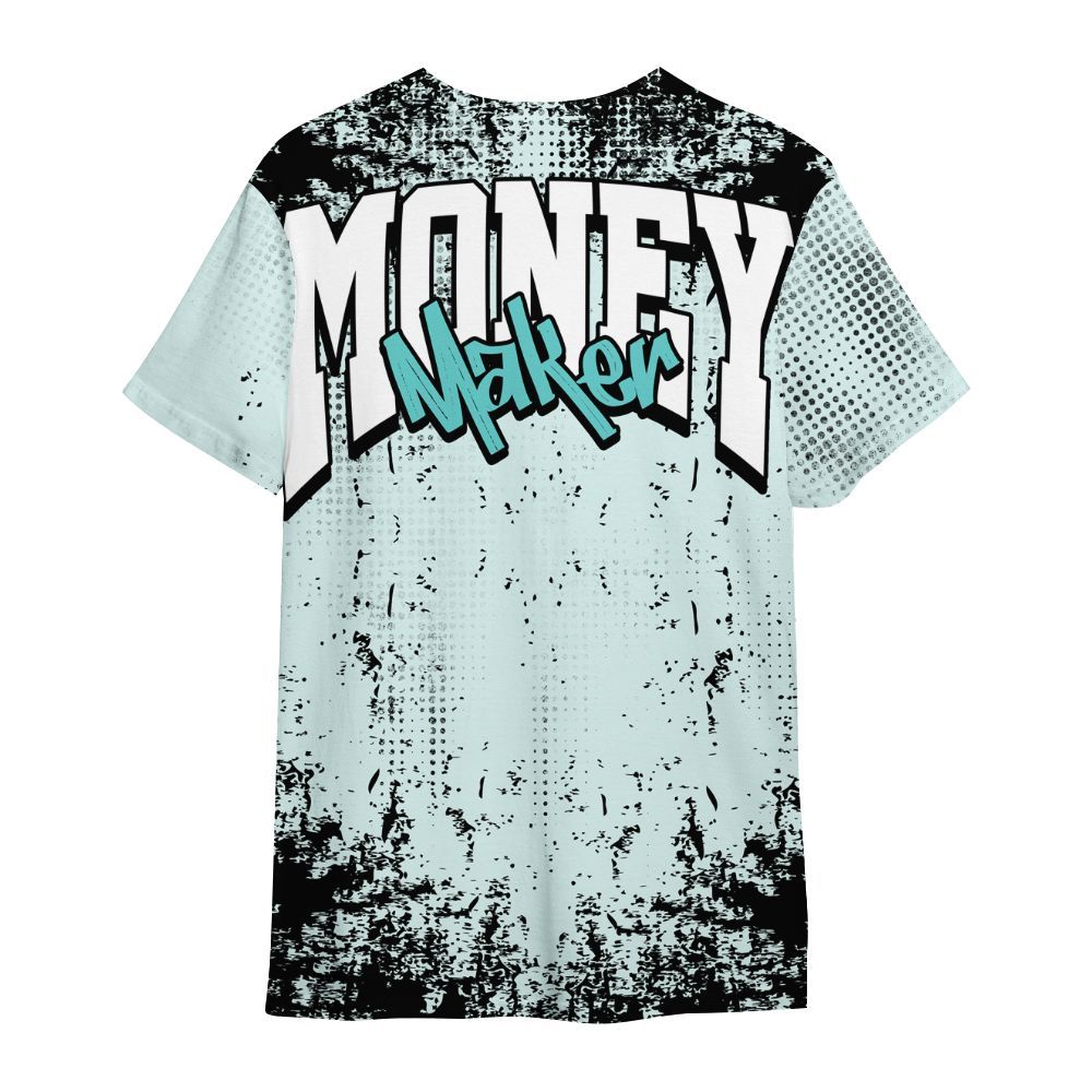Shirt To Match KD 4 Easter Mint Candy - Move In Silence Money Retro All Over Print