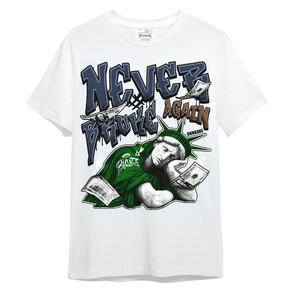 Shirt To Match Midnight Navy 13s - Never Broke Again Graffiti Unisex Shirt