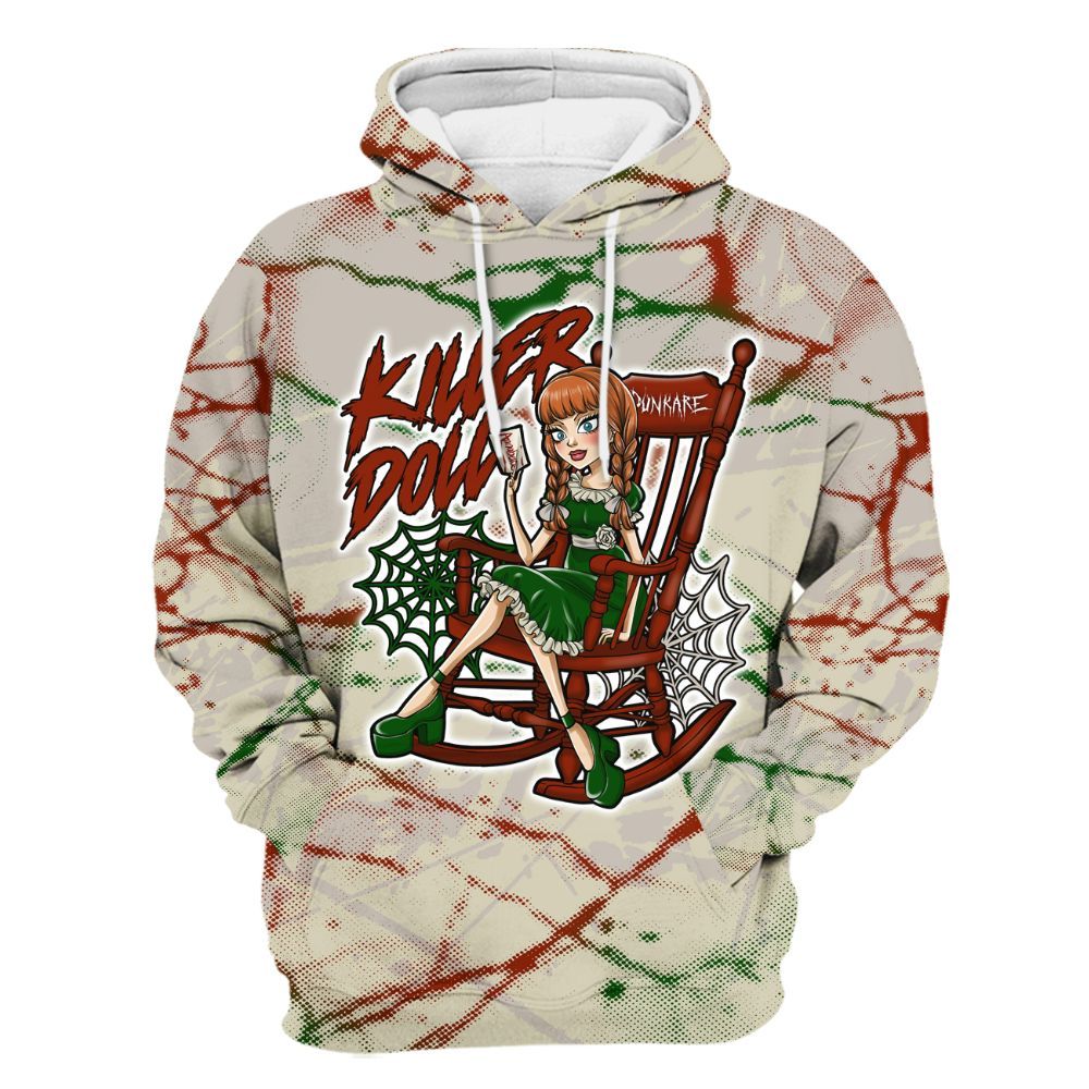 Hoodie To Match El Grito 5s - Killer Doll-A Halloween Profound All Over Print