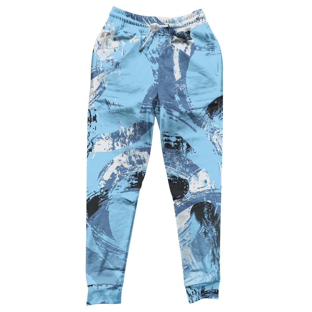 Sweatpant To Match Legend Blue 11s - Circle Slpash All Over Print