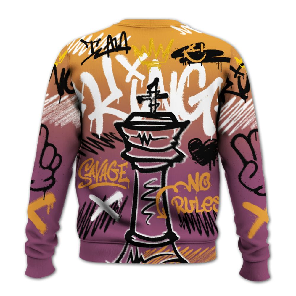 Sweatshirt To Match High OG Brotherhood 1s - Street King Chess Streetwear All Over Print