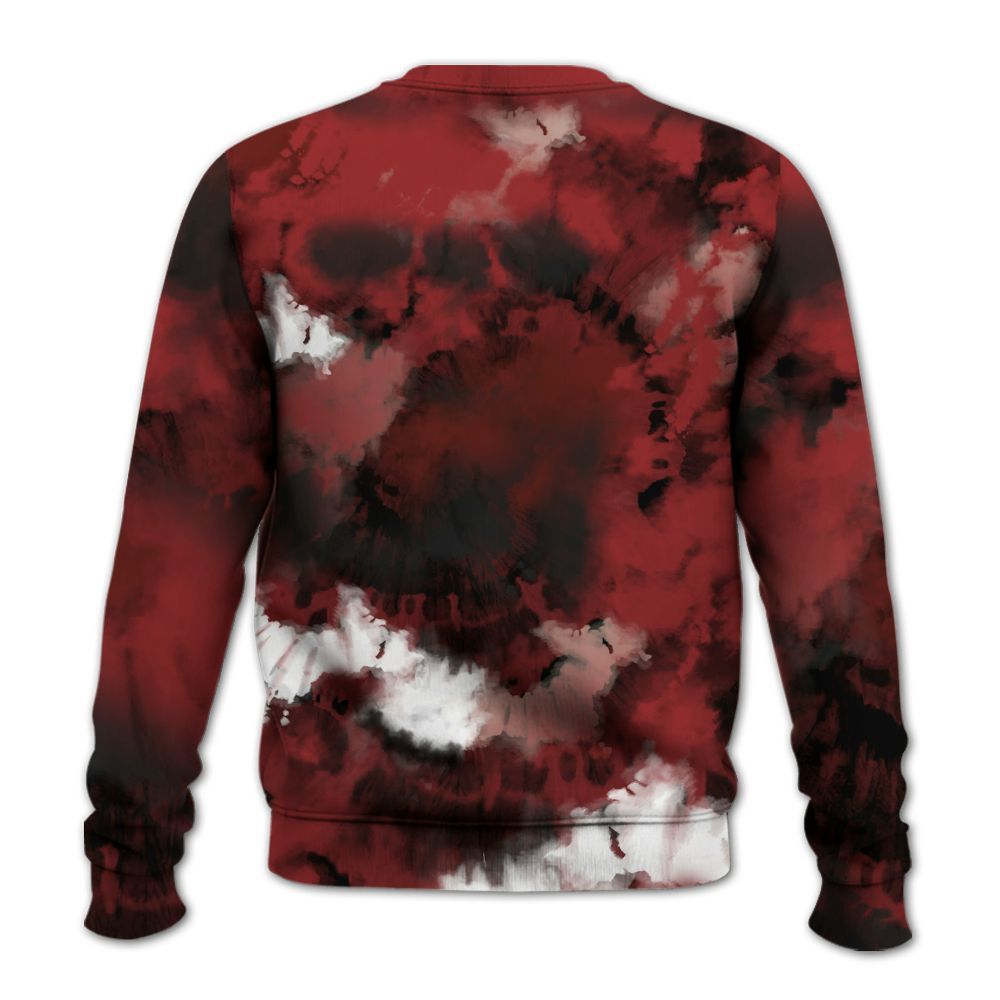 Sweatshirt To Match High 85 Bred 1s - SNEAKER Girl Money Drip Tie Dye All Over Print
