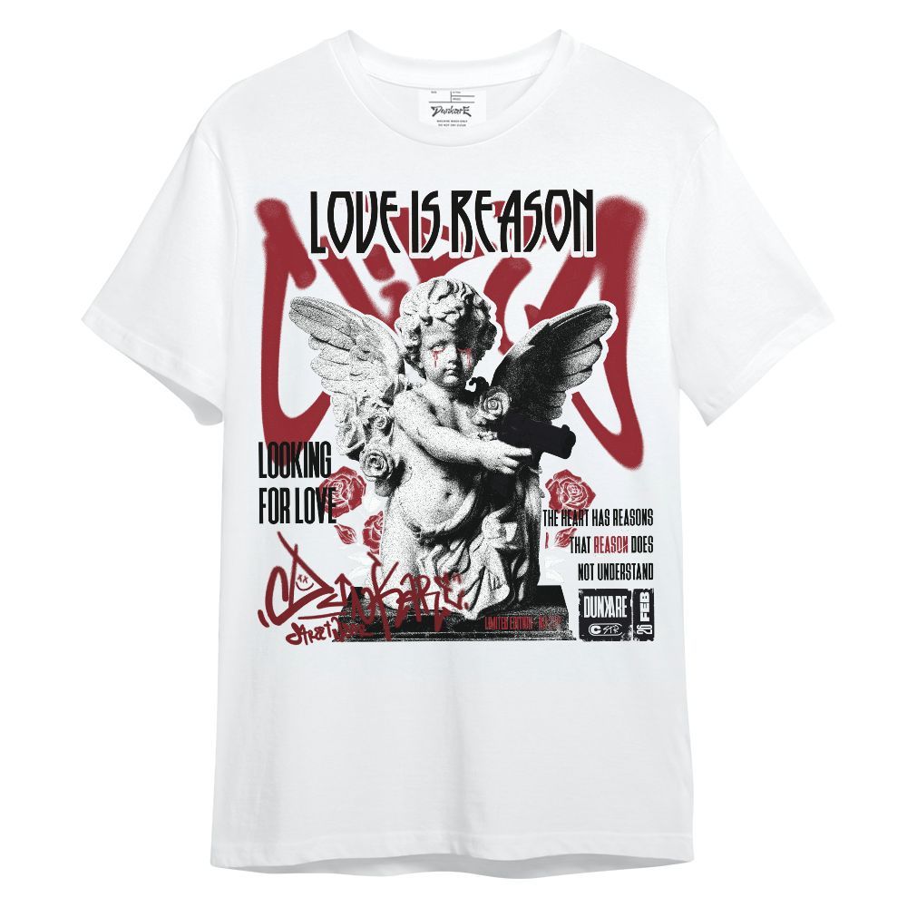 Shirt To Match High Black Toe Reimagined 1s - Love Is Reason Unisex Shirt