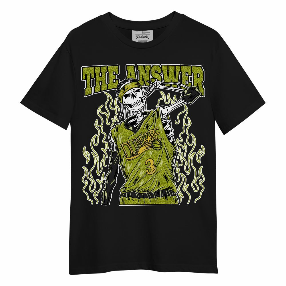 Shirt To Match Dunk Low QS Halloween Skull - Allen Answer Skeleton Unisex Shirt