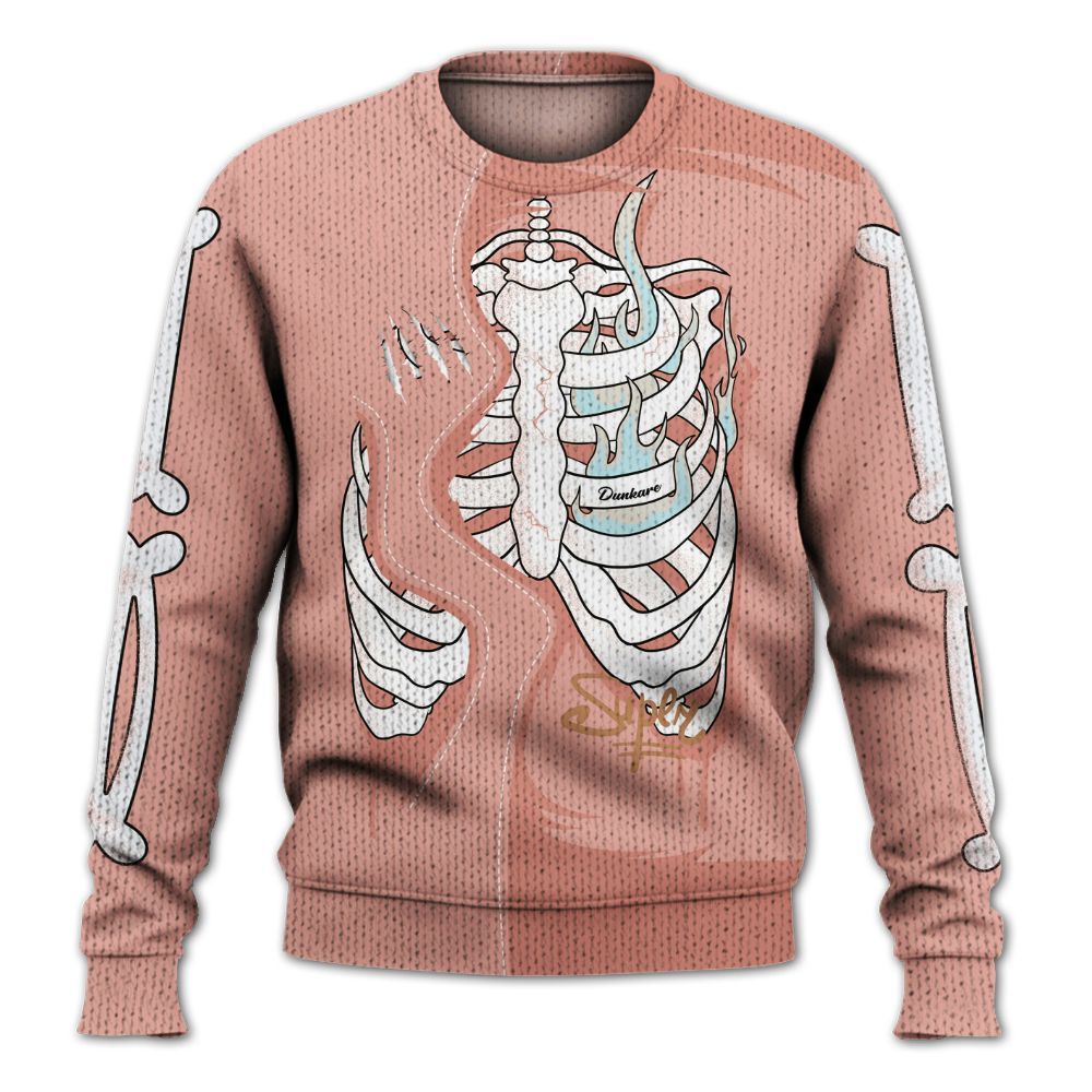 Knitted Sweater To Match Dunk Low Glacier Arctic - It's The Kick For Me